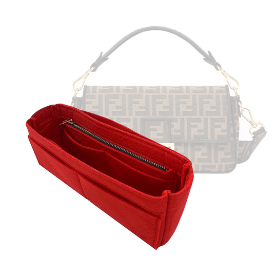 Baguette Bag Organizer/Insert Mini Liner Protector Handmade Premium Felt Luxury Gift Snug Sturdy