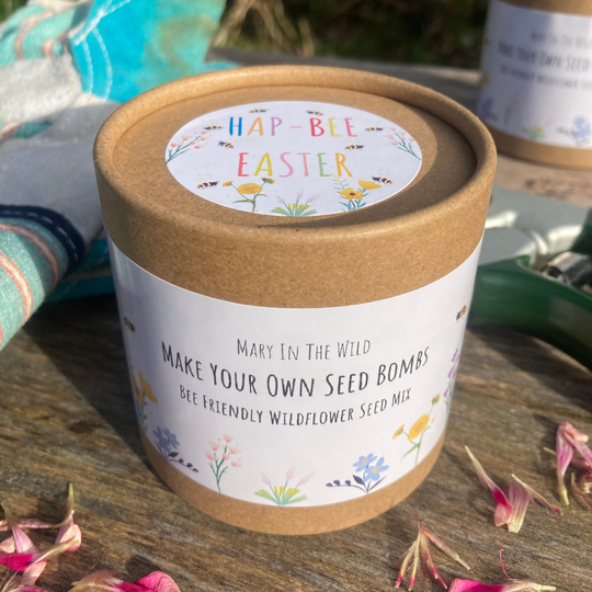 Hap Bee Easter Make Your Own Bee Friendly Seed Bomb Kit