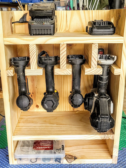 Benchtop Tool Storage - Drill Holder & Charging Standalone