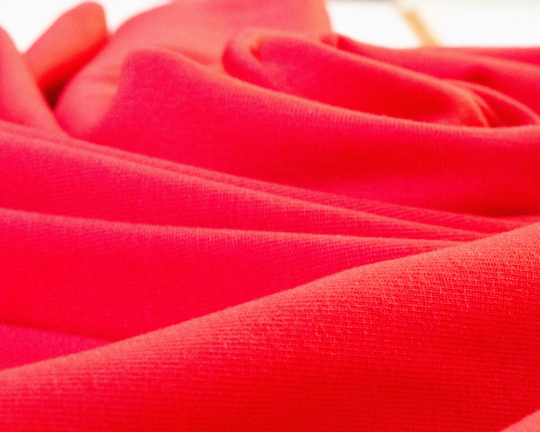 Organic Cotton Jersey in Red