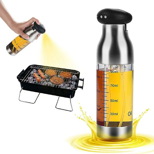 Oil Sprayer For Cooking,[2021 Upgrade]double Nozzle Olive Oil Sprayer Mister,180ml Ng Seasoning Sprayer,best Kitchen Gadgets For Cooking,widely Used