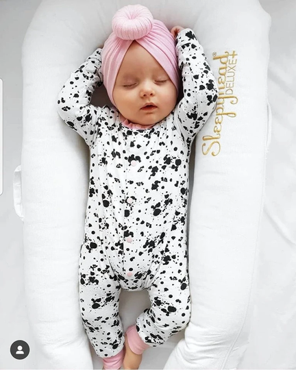 Organic Baby Romper - Onsie Baby Girl Outfit Newborn Long Toddler Kids Monochrome