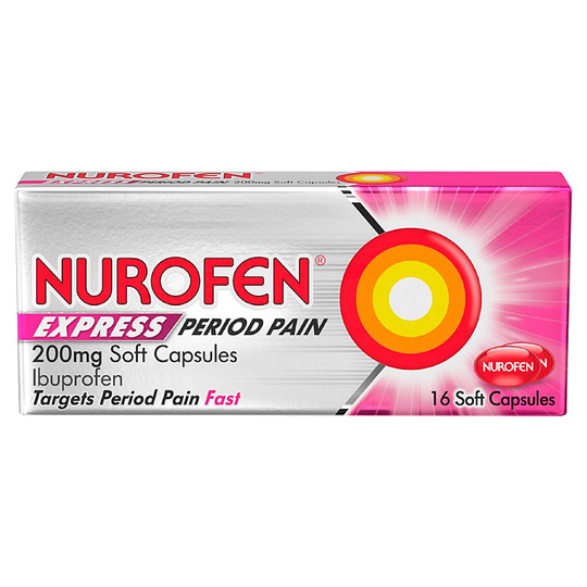 Nurofen Express Period Pain Soft Capsules 16