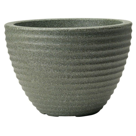 Stewartgarden - Stewart Garden Low Honey Pot - 37cm - Marble Green (5097063)