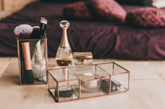 Makeup Organizer Set Of Two Women Boxes Box For Parfums Organizer Engraving Box Christmas Gift Her Accesories
