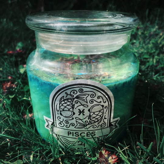 Pisces Candle