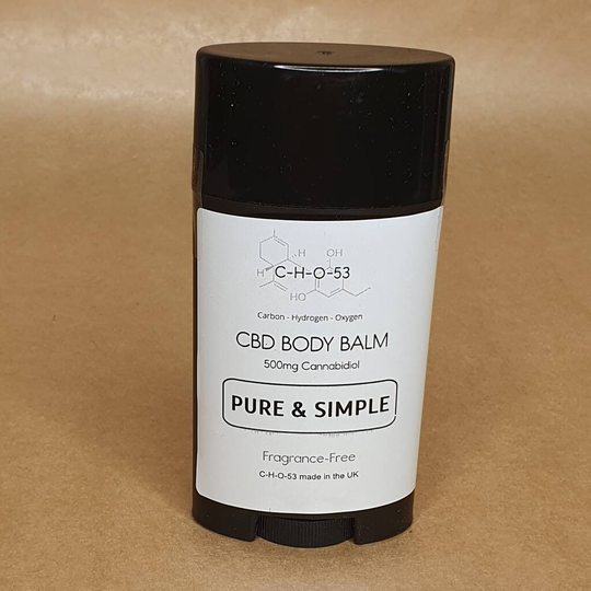 Pure And Simple 500mg Cbd Body Balm