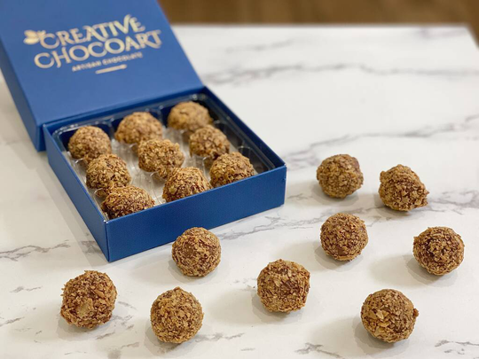 Salted Caramel Truffles Box Of Nine