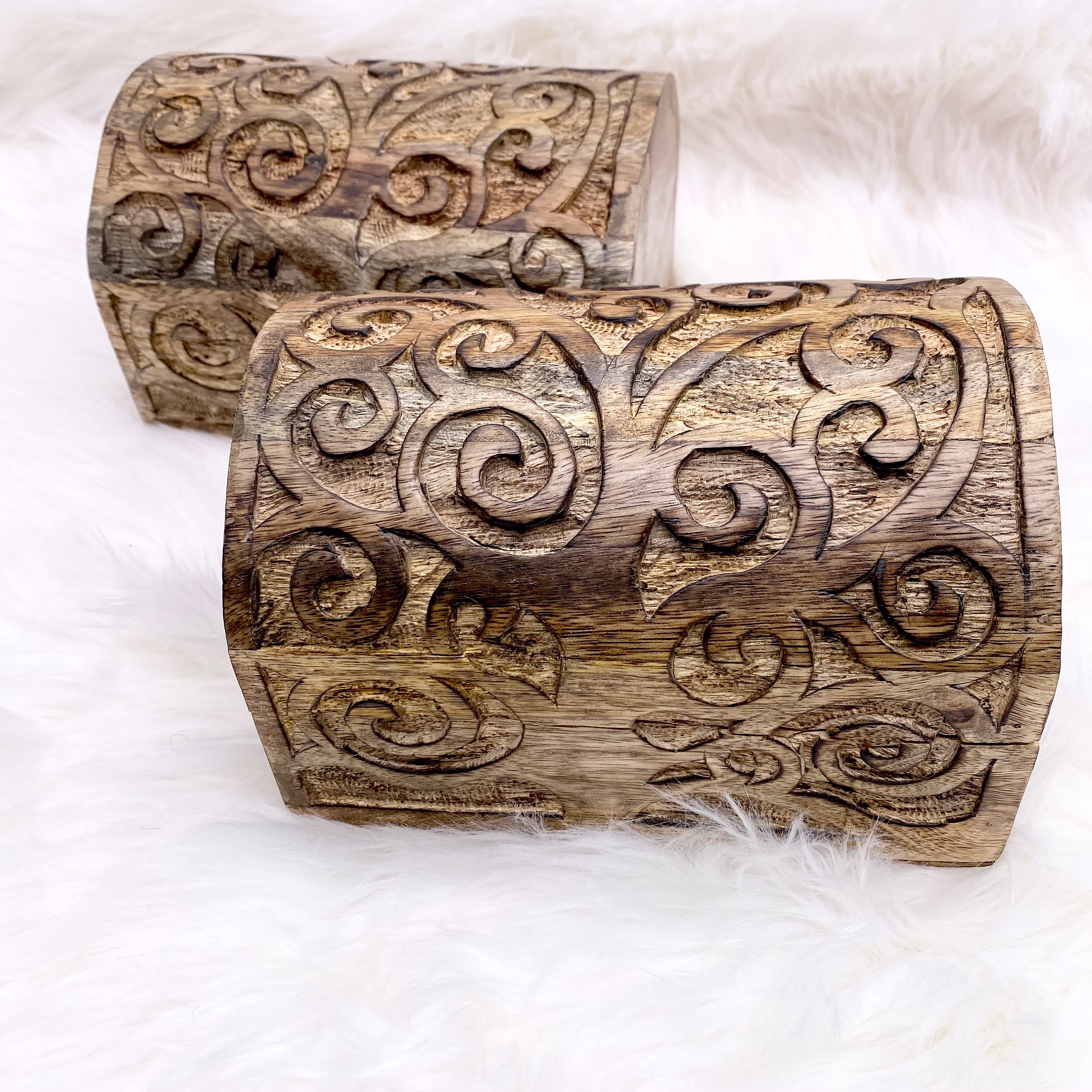 Wooden Box, Tree Of Life Jewelry Boxes, Trinkets, Crystal Storage, Trinket Keepsake Alter Handmade Herb Boxes