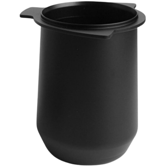 54mm Two Ears Coffee Dosing Cup Convenient Aluminum Barista Espresso Powder Selector For Coffee Shop (Black)