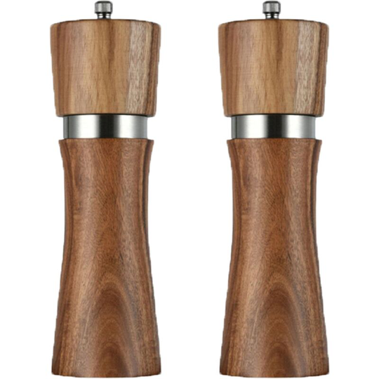 Fvbjd - Salt and Pepper Grinder , Pepper Grinder with Stainless Steel Blade, Salt Grinder with Ceramic Blade. 6 inch color box 8 inch color box 10