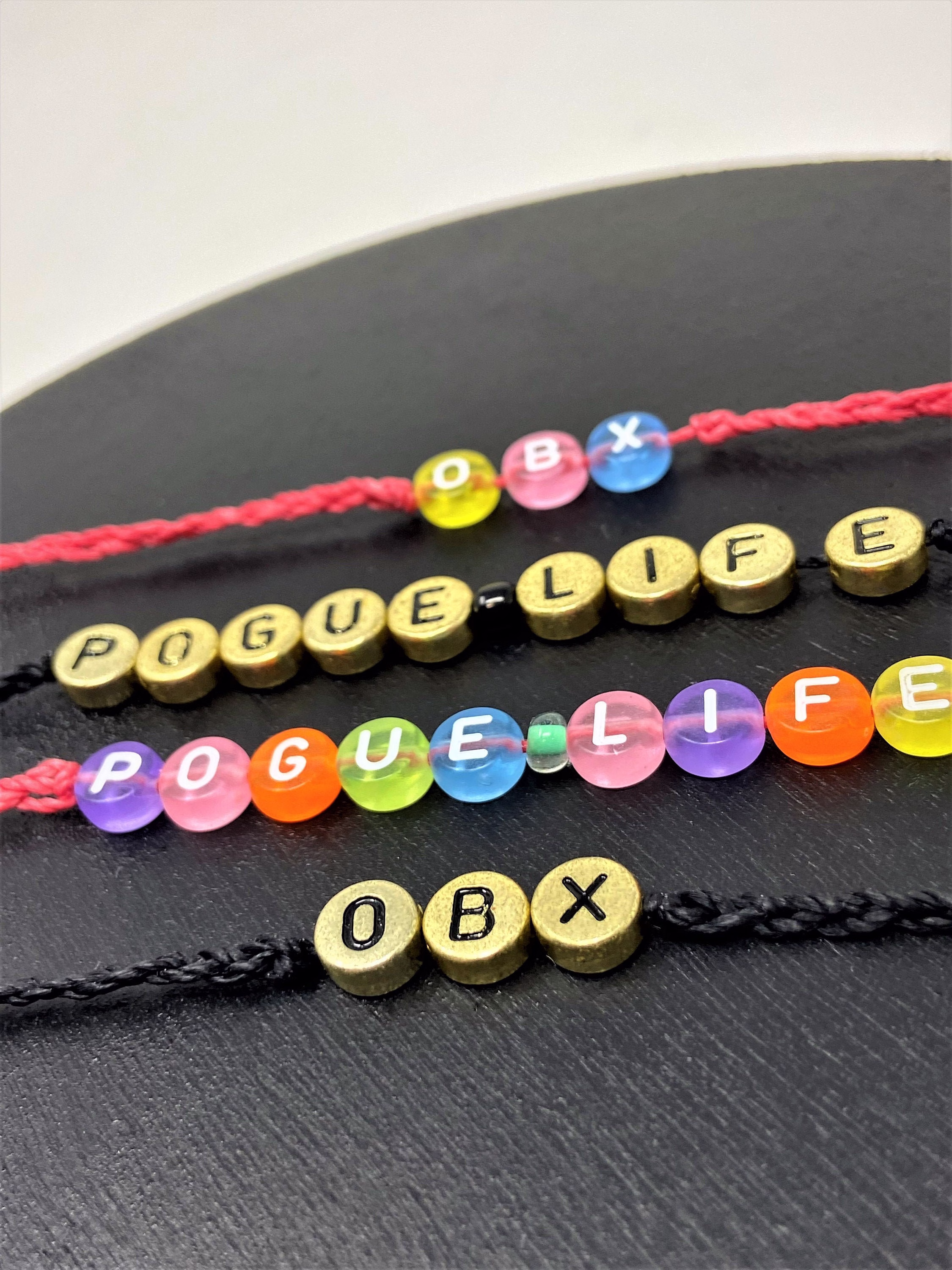 Outer Banks Inspired Bracelets, Pogue Life Obx Obx, Season 2 Letter Braided Vsco, Gift