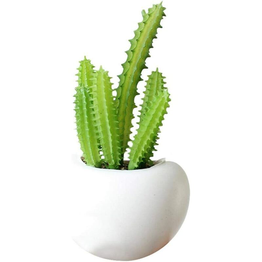 Bouquet simulated flower succulent plant refrigerator magnet plant in a pot magnetic artificial flower home wall decoration