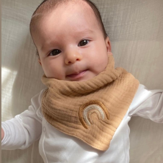 Baby Bib Organic Cotton Muslin
