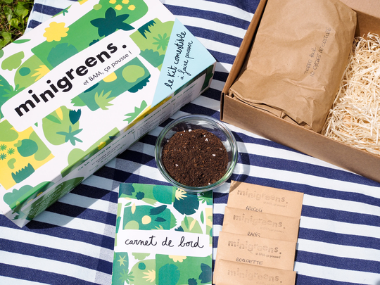Kit Comestible À Faire Pousser