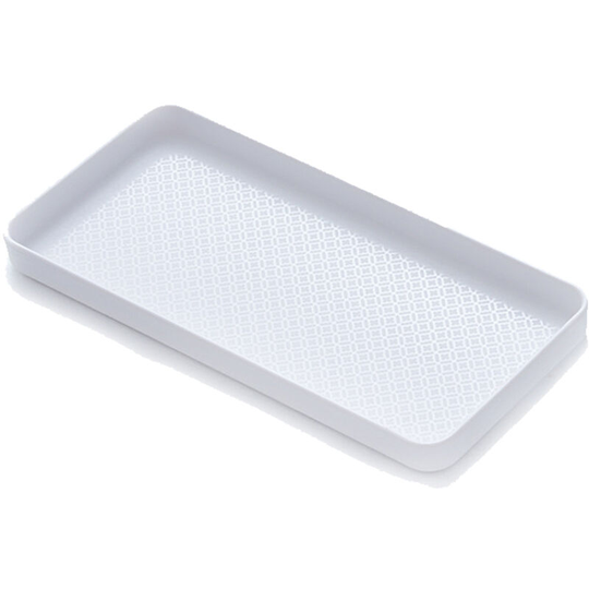 Modern Decorative Guest Hand Towel Tray Holder Organizer for Disposable Paper white m