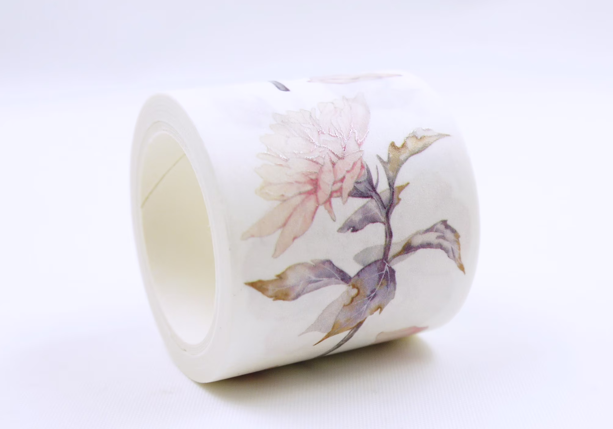 Rose Of Sharon - Japanese Washi Masking Tape 40mm Wide 3.3 Yard