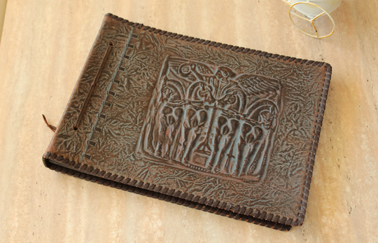 Leather Photo Album, Organizer, Vintage Retro Album For Paper Photos
