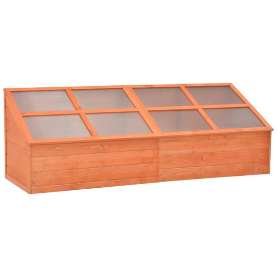 Devenirriche - Greenhouse Wood 180x57x62 cm - Brown