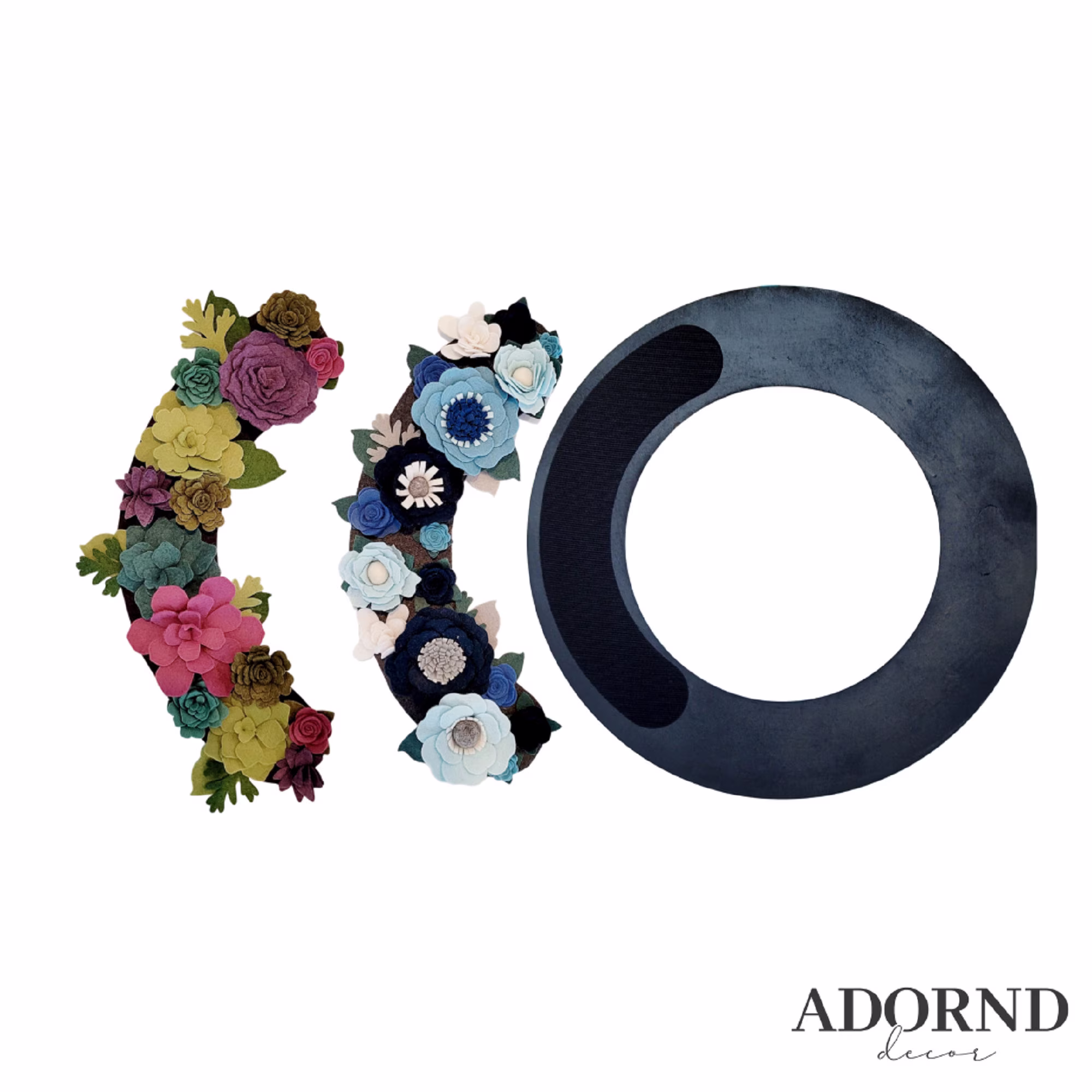 Seasonal Welcome | Front Door Décor Interchangeable Wreath 18