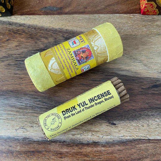 Druk Bhutanese Incense Zambala 30 X 10cm Sticks