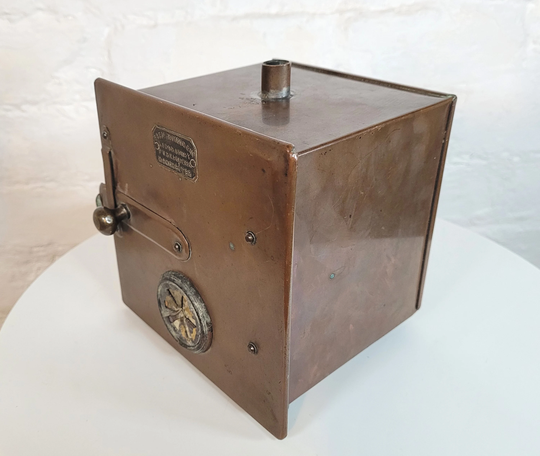 Fredr. Jackson & Co Of Manchester Copper Laboratory Oven/Antique Lab Equipment