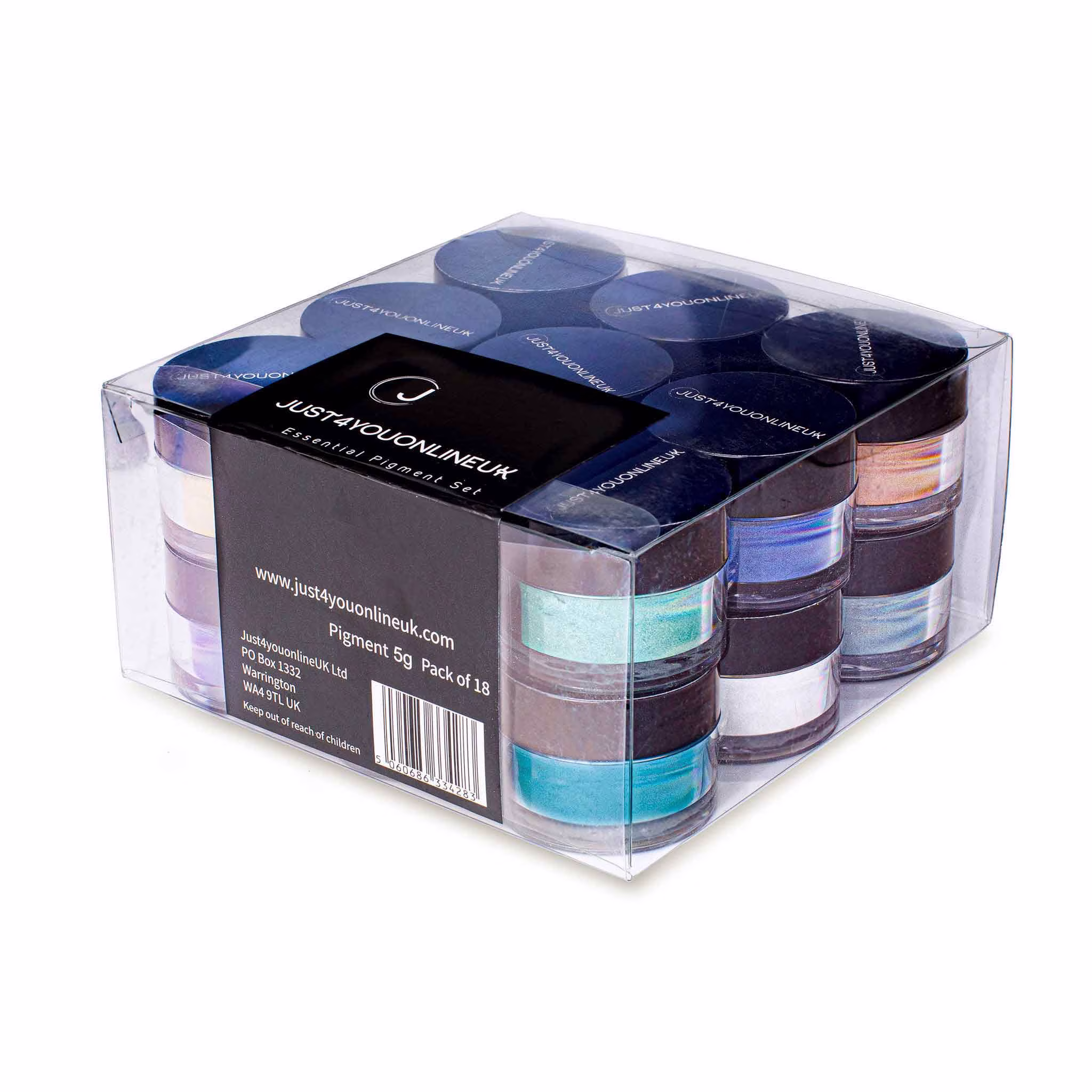 Resin Pigment Colour Kit For Art & Craft. 18 Mica Powder Shades