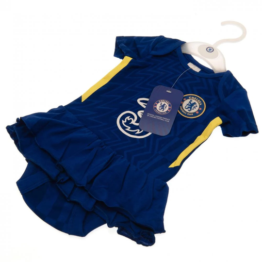 Chelsea Fc 100% Cotton Tutu | Season 2021-22 3/6 Month - Official Merchandise New UK