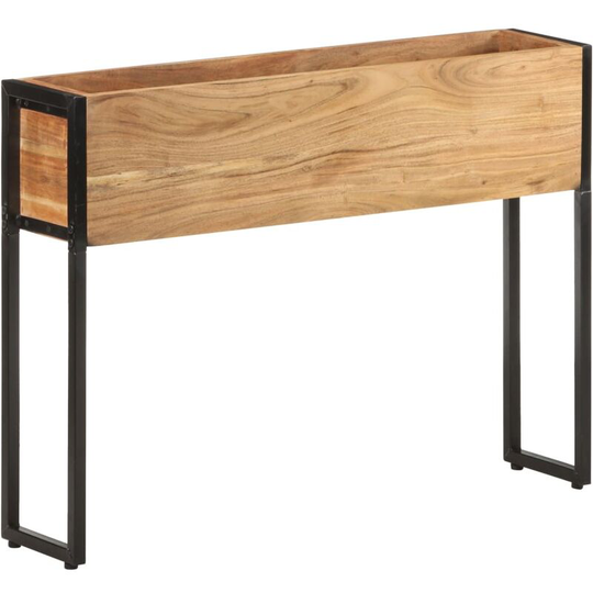 Vidaxl - Planter 90x20x68 cm Solid Acacia Wood Brown