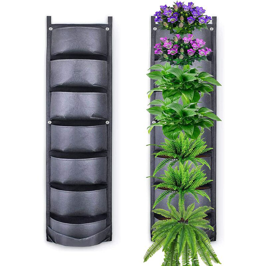 Dksfjkl - Pack of 3 bags for growing potatoes 27 liters with flap and handles for plants, potatoes, tomatoes, carrots, onions