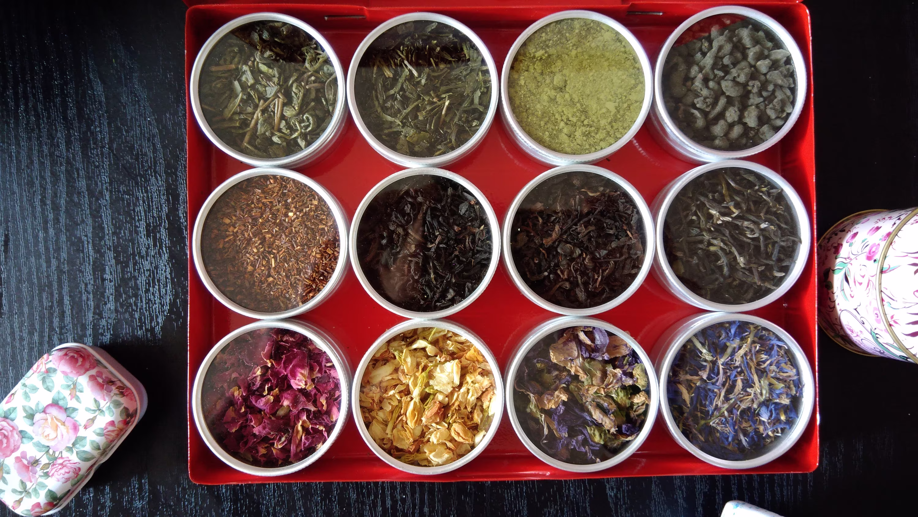 Tea & Herbal Mix Kit. Set Of 12. Brewing Kit Dad Mum Custom Tea Blends For A Lover. The Perfect Gift Bridesmaid Christmas Gift