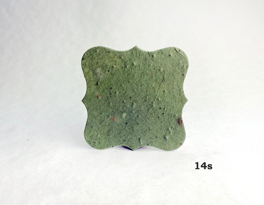 Seed Paper Scalloped Squares - 2.5