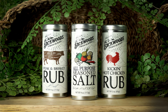 Julian Backwoods Provisions Seasoning Salt & Rubs | 3-4 Oz