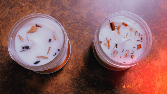 2-Pack Soy Wax Candles - Mini Mason Jars