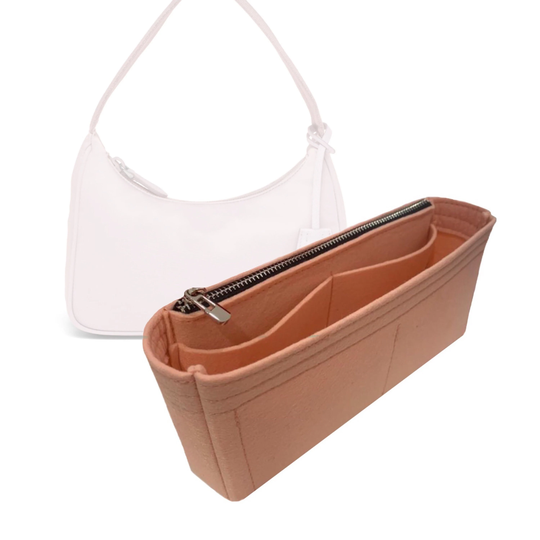 Organizer For Mini Re-Edition 2000/Re Edition Insert With Zipper Felt Storage Purse Bag Pocket Accessories Holder