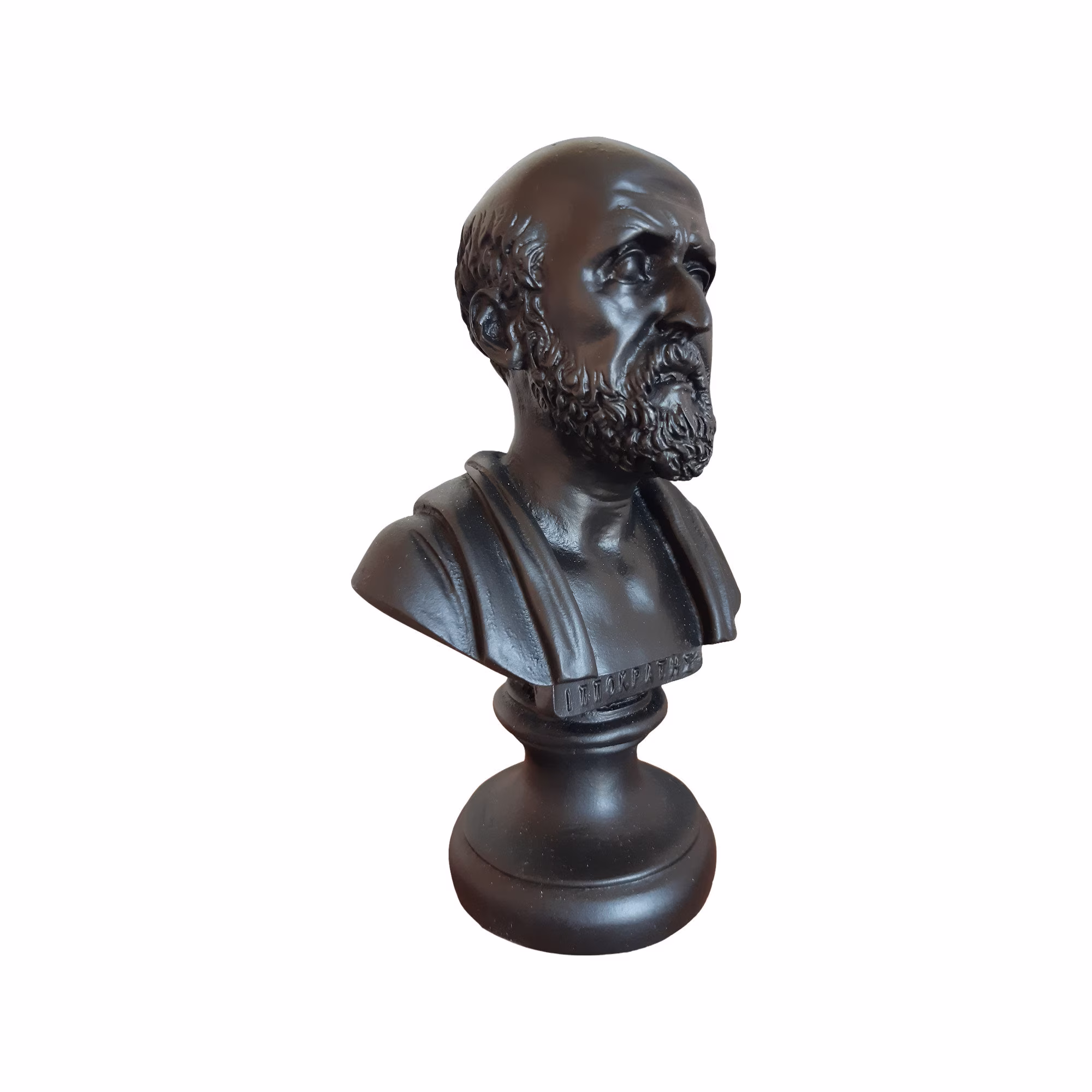 Hippocrates God Statue Made Of Alabaster