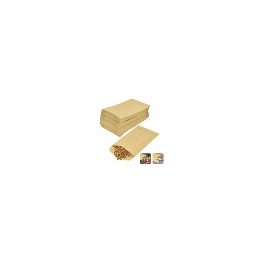Kraft Paper Bag, 150 Pcs Small Food Paper Bag, Craft Gift Pouch for Storing Candy/Herbs/Seeds/Pill/Trinkets/Small Object (6*10cm)