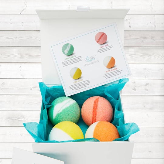 Fruit Collection Organic Bath Bomb Gift Set