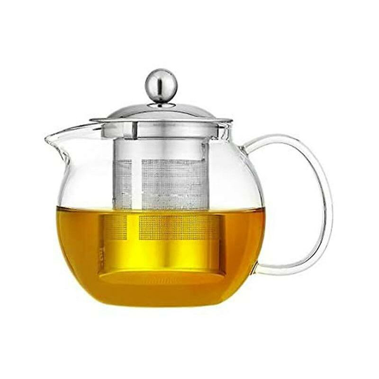 650ml Glass Teapot, Flowering Tea Pot Set, Teapot With Infuser Thsinde