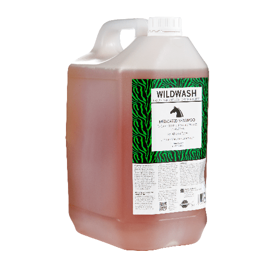 Wildwash Equine Natural Medicated Horse Shampoo 5 Ltr