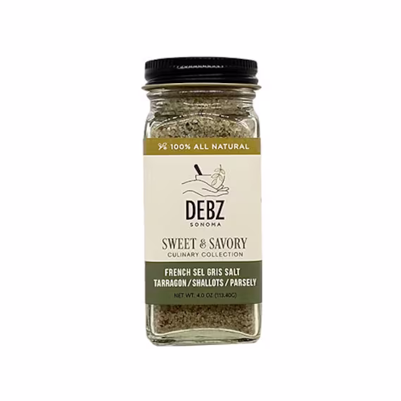 French Sel Gris Sea Salt - Tarragon/Shallots/Parsley