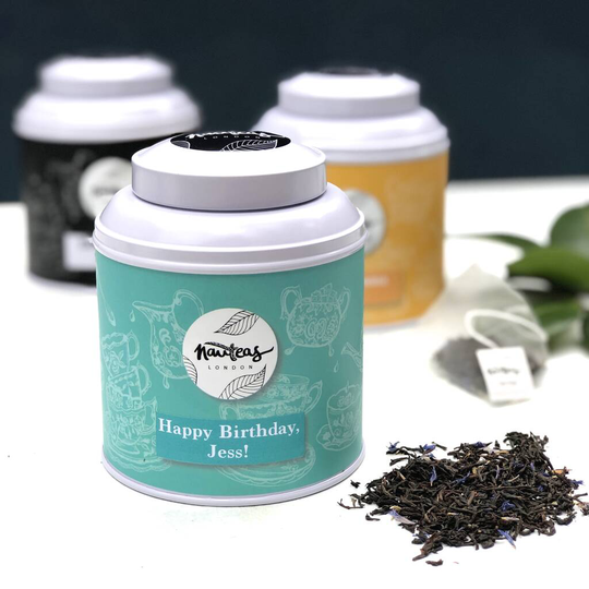 Personalised Birthday Tea Caddy