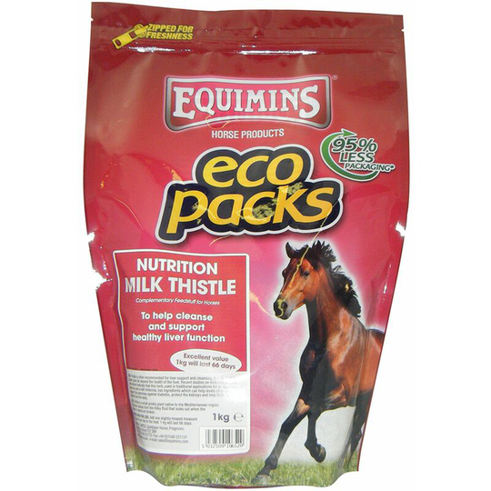 Equimins - Milk Thistle Herb - 1 Kg Eco Pack - 652