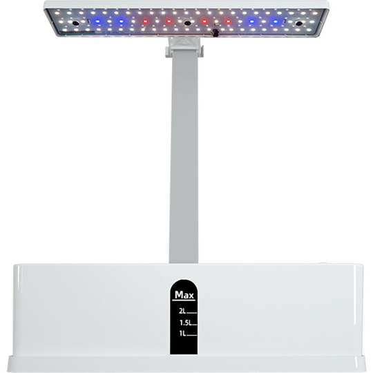 Asupermall - Smart Hydroponics Growing System Indoor Herb Garden Kit 9 Pods Automatic Timing with Height Adjustable 15W led Grow Lights 2L Water Tank