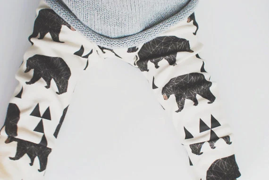 Baby Leggings/Organic Clothes Kids Boy Pants Bear