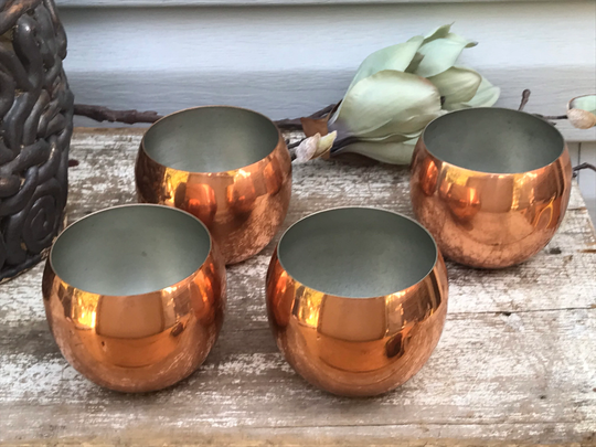 Coppercraft Guild Roly Poly Cups - Set Of 4