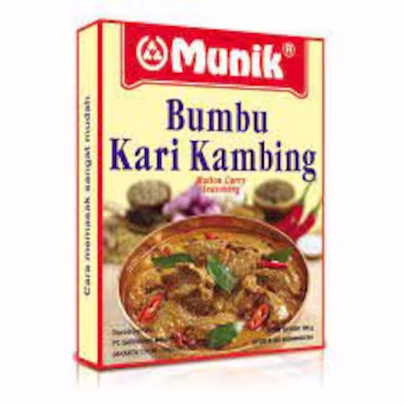 Munik Bumbu Kari Kambing | Mutton Curry Seasoning - 3.5Oz