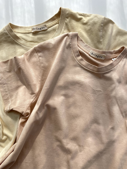 Plant Dyed Organic Unisex Tee