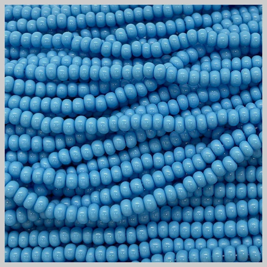 Seed Bead Csb6-63020 Preciosa Czech Beads 6/0 Turquoise Opaque - 20 Grams Diy
