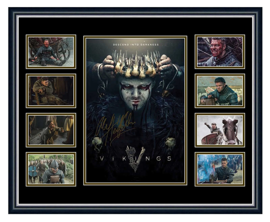 Vikings Season 5 Ivar Alex Høgh Signed Photo Poster Limited Edition Framed Memorabilia
